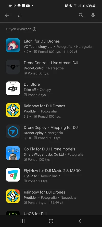 Laszl0 - Chciałem sprawdzić, czy mój telefon obsłuży aplikację #dji do mini 2 / 3, al...