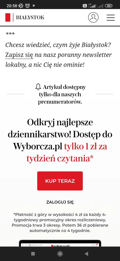 Ivan_Sekal - Gdzie jest ten artykuł ze się tym zainteresował rzecznik praw obywatelsk...