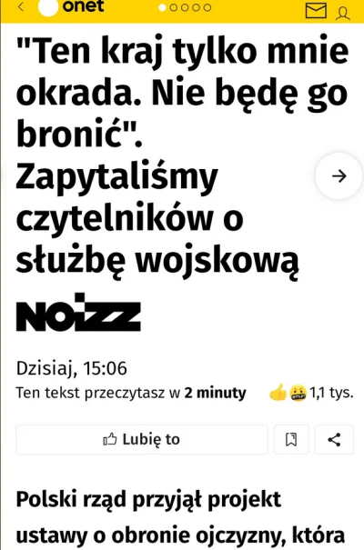 Marian_Koniuszko - Onet w zachwytach, bo bronił Ukrainy, ale gdyby bronił Polski toby...