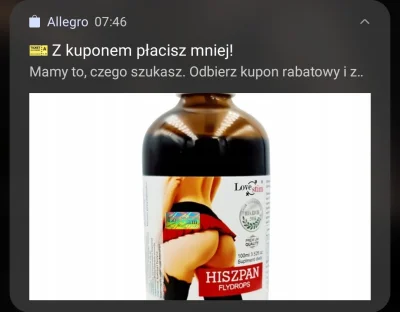 rybsonk - @uefaman: teraz mi apka allegro będzie przez tydzień spamować że zapomniałe...