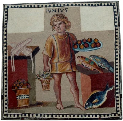 IMPERIUMROMANUM - Junius – niewolnik z mozaiki

Rzymska mozaika z Pompejów przedsta...