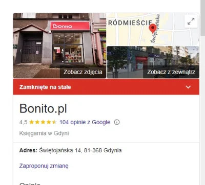 WroTaMar - Punkt odbioru Bonito/Aros zamknęli w Gdyni!
A człowiek zostawiał tam nawe...