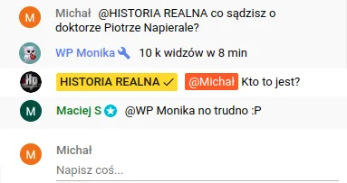 E.....o - Heh ( ͡° ͜ʖ ͡°)
#napierala #bartosiak #wolski #wojna #zychowicz