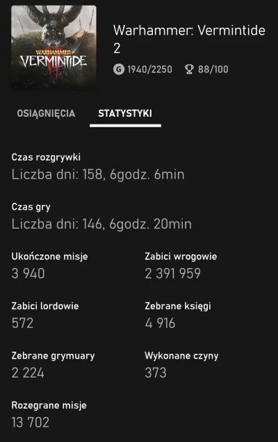 misiopysio - Vermintide? Grałem chwilę, niezbyt mi się spodobała.