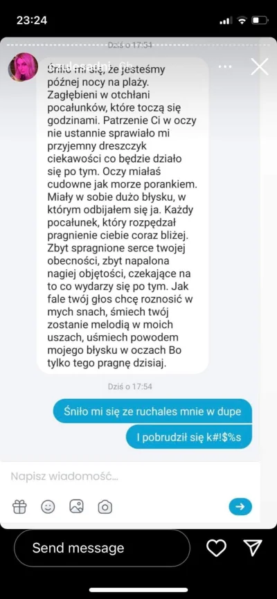 sokool - Co typy piszą za poematy do #rafalala xD myśle ze nie jeden z was nie napisa...