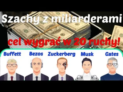 szachmistrz - Szachy z miliarderami. Zagraj z Buffettem, Bezosem, Zuckerbergiem, Musk...