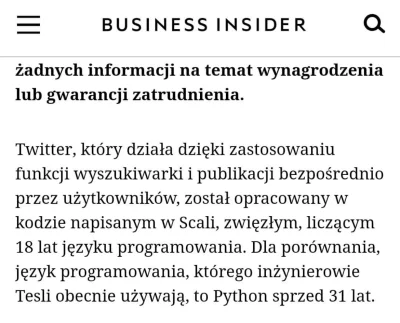 Cierniostwor - #python #heheszki #elonmusk #twitter #programowanie 
Nie no, coraz pow...