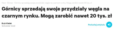 S.....s - Daj palec odgryzą cała ręke. Ci związkowcy dołu w życiu nie widzieli. Górni...