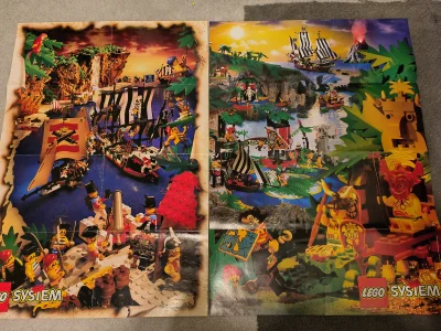unstyle - Mam 2 plakaty z 1993-94 #lego w stanie bardzo dobrym, ile to może być warte...