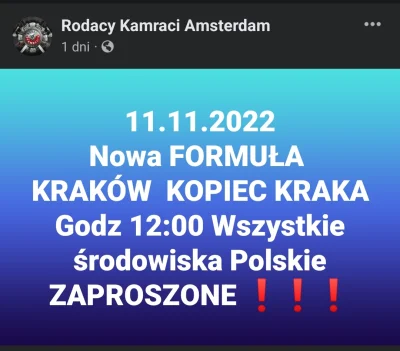 SuperStefan - Uwaga Mirki z #krakow

11 listopada w okolicach Kopca Kraka może dojść ...