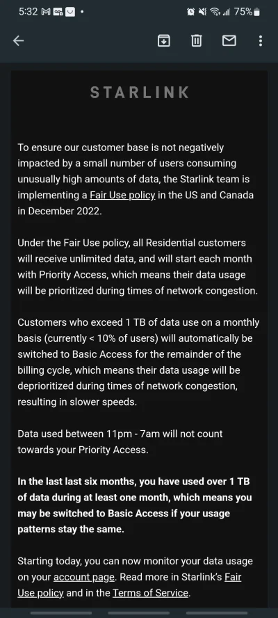krzywy_kanister - Starlink wprowadza limit danych na modle sieci komorkowych, po prze...