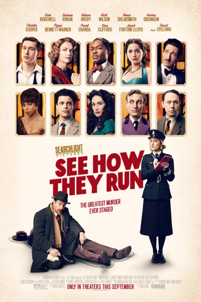 pastaallacarbonara - "See how they run" obejrzane.

Bardzo przyjemny film, Saoirse ...