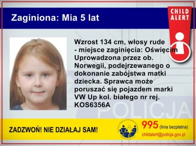 reddin - Policja uruchomiła Child Alert

#oswiecim #polska #policja #csiwykop #prze...