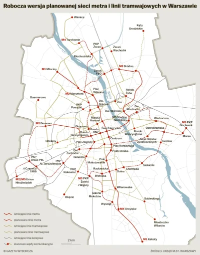 Mr--A-Veed - 5 linii metra w Warszawie? To nowe studium rozwoju miasta i jego robocza...