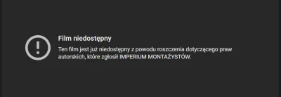 essos - Jakim prawem "imperium montażystów", zgłosiło film za prawa autorskie, skoro ...