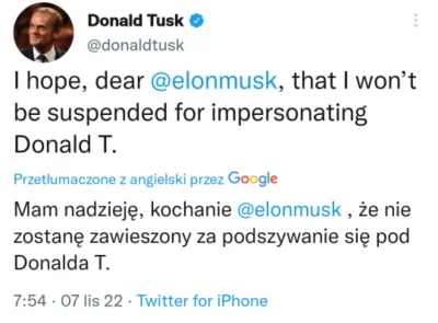 fuul7 - Donald Tusk jest bardzo blisko z Elonem Piżmo #polityka #heheszki