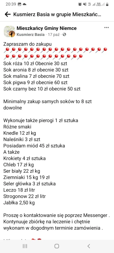 DobrzeiSmacznie - #Lublin #pomoc

Jak ktoś chce pomóc za zarcie to w Niemcach pod Lub...