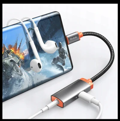 Eustachygolipachy - Korzystał ktoś z przejściówki do telefonu USB-C -> USB-C+Jack? Ch...