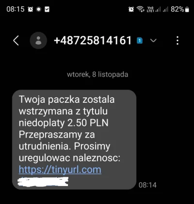 YEPs - Zrobiłem zakupy na aliexpress i kolejny raz jakiś scamerski sms jak czekam na ...