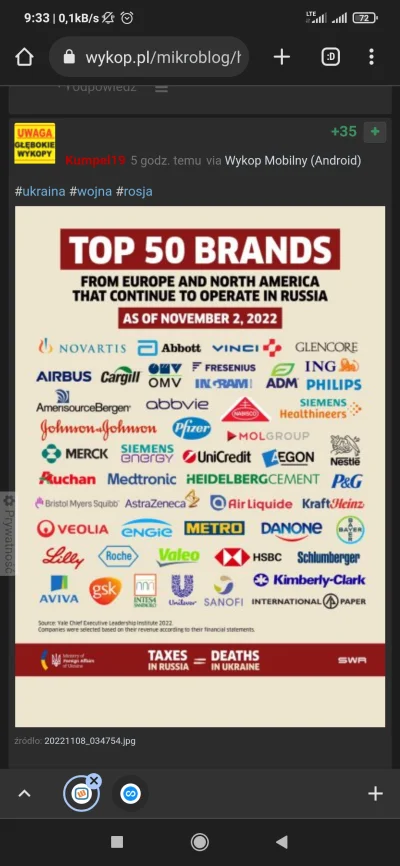 El_Pollo - -W ciągu wielu lat zainwestuj miliony w działanie firmy w Rosji, jak na ka...