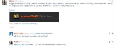 grubson234567 - @L3stko Pozdrawiam. Kliknąłem z ciekawości po kompromitacji jaką zrob...