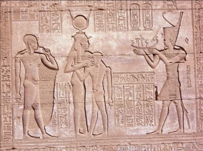 Loskamilos1 - Relief znajdujący się w miejscowości Dendera na terenie Górnego Egiptu....