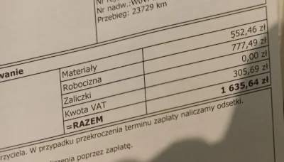 Dumle007 - @SzalonyAndrzej: @stacherka5: 
Faktura za 2020r kwiecień i ta cena za rob...