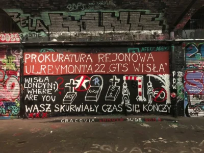 zombine - @trumnaiurna: Tak się na londyńskich murach bawią Polscy kibole