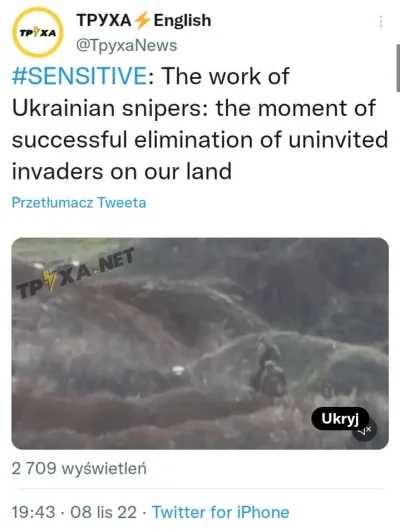 mirek_86 - #ukraina 




https://twitter.com/TpyxaNews/status/1590052286700847105?t=d...