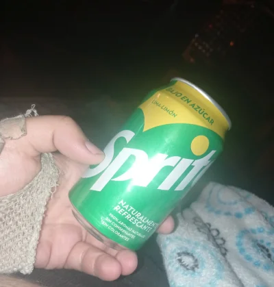 A.....s - Już to kiedyś mówiłem, Sprite jest u mnie symbolem biedy, bo jest najtańszy...