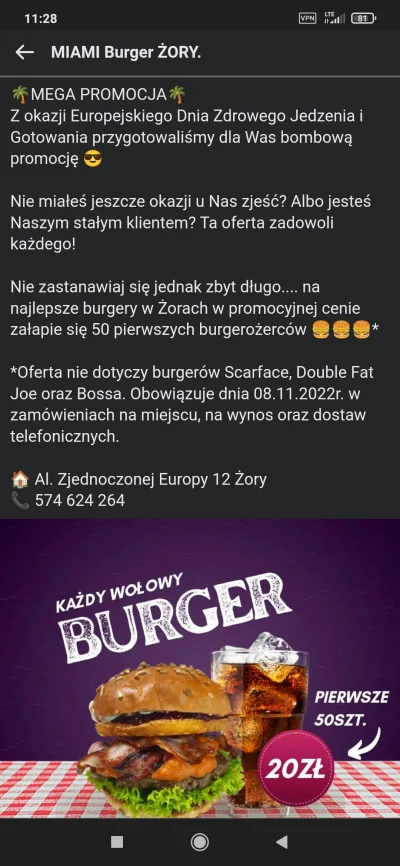 grisha - To się nazywa dobra promocja (⌐ ͡■ ͜ʖ ͡■)
#burger #zdrowazywnosc