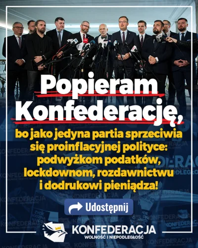 x.....r - 5% - twardy elektorat konfy
5% - ludzie którzy oddadzą na nich głos bo jak...