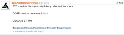 ToTheMoon - wpis z 2013 roku, pamiętam to jak dziś xD

#kryptowaluty #bitcoin #doge...