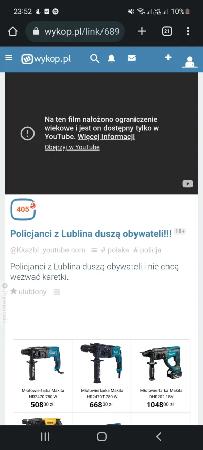 Kkazbl - ELITA INTERNETU XD

Wczoraj, na fali wrzucanych znalezisk pod tagiem #poli...