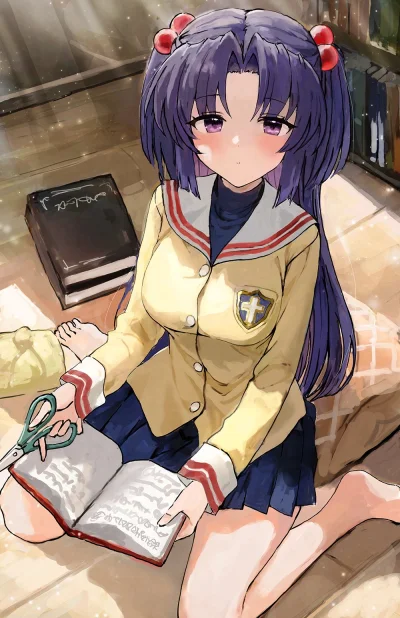 mesugaki - #anime #randomanimeshit #clannad #kotomiichinose #schoolgirl