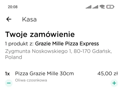 Xolan - Chcialem zamowic pizze na glovo xD 
No i jednak nie zamowie. Ponad 50 zl za 3...