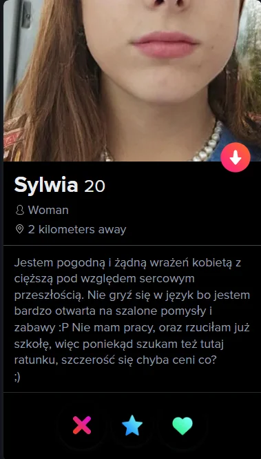 mgns - Zobaczcie, jakiego cukiereczka znalazłem dzisiaj na Tinderze, oczywiście, swip...