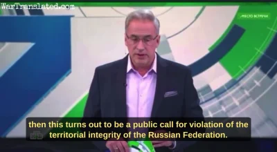 QoTheGreat - Prezenter rosyjskiej stacji nie może przekazać widzom co mają myśleć o w...