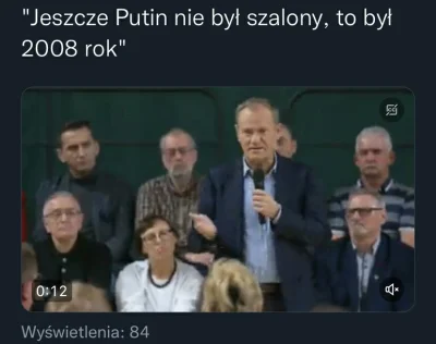 huncwot_ - wtedy Putin był przecież jeszcze inną osobą
Tzn w tym samym roku, Putin of...