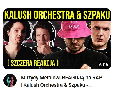 jarkoski - Co to za durna moda na "reagowanie"? Wchodzę na youtube'a żeby posłuchać p...