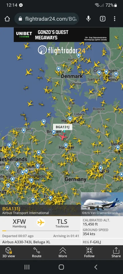 aefgagrRGH - Jest i on 
#flightradar24