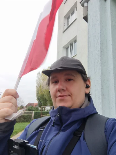 p98 - Lewacka Wyborcza brzydzi się polską flagą, a ja dziś kilka godzin latałem po mi...