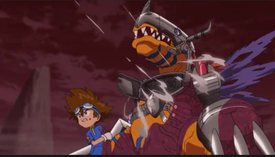 Czarendze1r - Tymczasem główny bohater Digimonów, walczący o uratowanie digi-świata (...