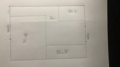 Grrrah - Czesc, jakbyscie urzadzili taki pokoj o wymiarach 2,45x3,45 warunek konieczn...