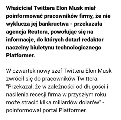 ziumbalapl - Inba ciągle trwa xD
https://tvn24.pl/swiat/usa-elon-musk-do-pracownikow...