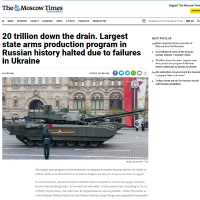 The_Orz - Program "T-14 Armata" oficjalnie zezłomowany. Ale co się w rosyjskim MONie ...