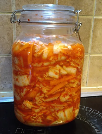 mielonkazdzika - Nareszcie nadszedl czas na robienie kimchi. Od listopada do konca ma...