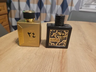 m.....3 - #perfumy #stragan 
Al Ard Zaafaran Majestic Gold 24h Oud 90 zł.
Lattafa A...