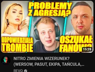 Heekate - Widze, że zakolak revo tworzy piękna narracje dla widza: "nitro problemy z ...