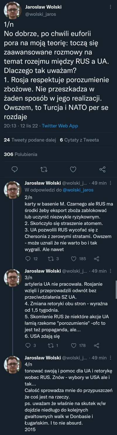 guest - Czyli na żaden szybki pokój #rosja nie ma co liczyć.
#ukraina i #usa będą nap...